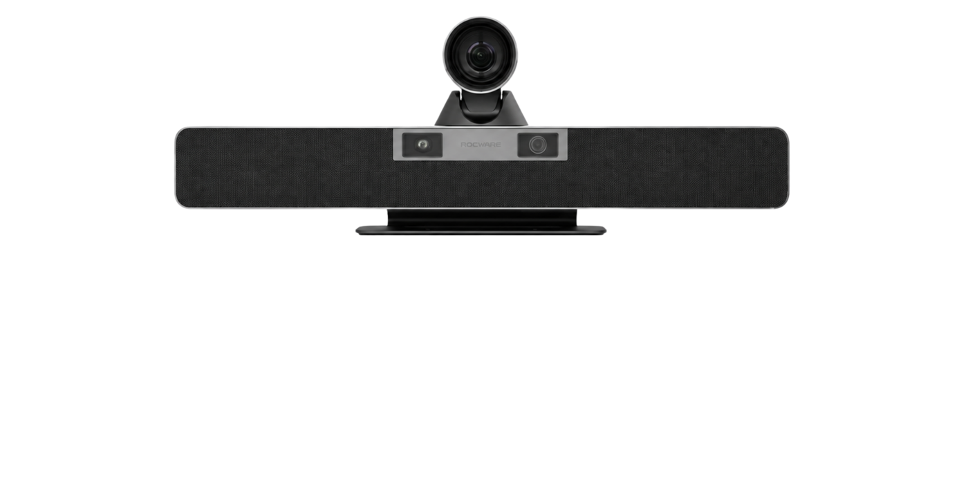 Rocware RB20 dual-lens 4K conference video bar