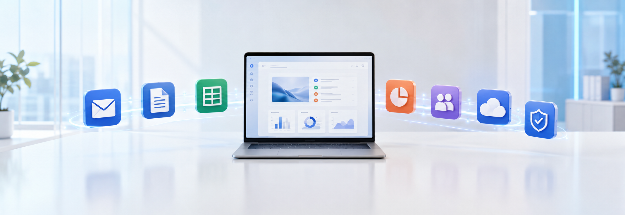Microsoft 365 applications connecting people, files, and business workflows