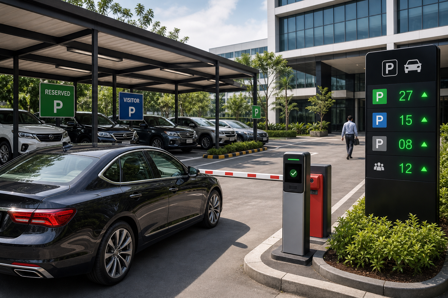 GoBright workplace parking management